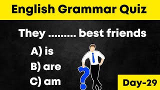 Celebrity Day 29 | English Grammar Quiz | 25+ English Grammar Questions | English Grammar Test| Learn English| Profile