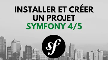 Quelle est la commande qui permet de créer un projet symfony4 ?