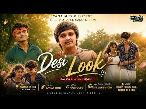 Desi Look 💕 | New Love Song Gujarati | Full Video | Mayank Rathod | Desi Romance