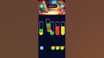 Water Sort Puzzle Level 4 | Almost Genius… Almost! 🎨🧠😂* #puzzlepanda #funnygameplay #mobilegaming