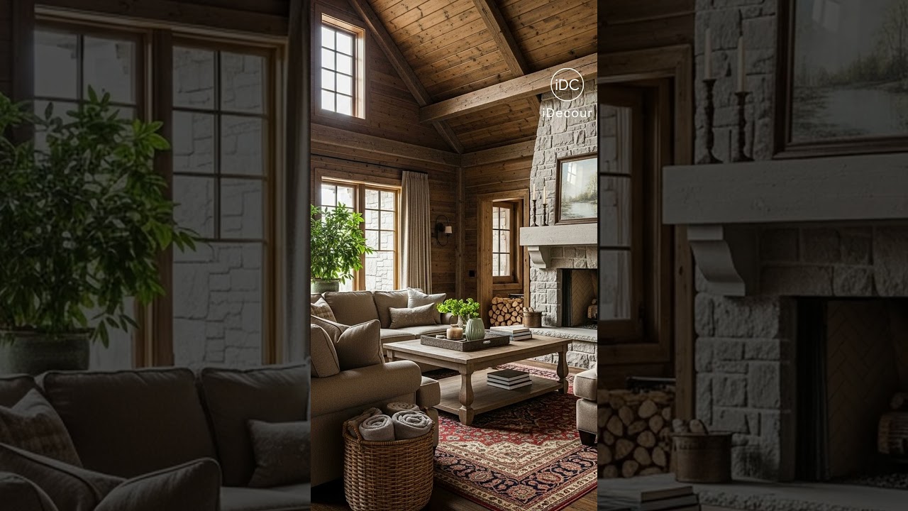 Rustic Elegance Meets Modern Comfort: Your Dream Farmhouse Living Room 