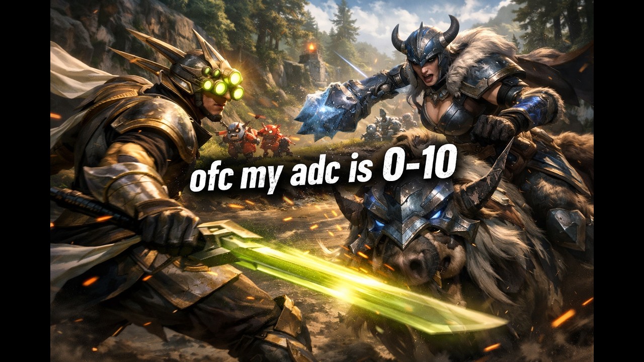 MASTER YI TOP LANE VS SEJUANI. WHY IS EVERY GAME SO HARD? 0-10 ADC!  @leagueoflegends @gaming