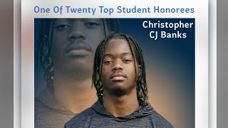 Christopher (CJ) Banks One Of 2023 Sterling High School Top 20 Graduating Honorees 🎖