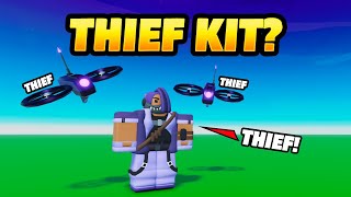 Thief Kit in BedWars? (Cyber Kit!)