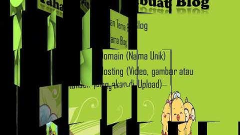 Teknologi Informasi dan Komunikasi#cara membuat blog bagi pemula