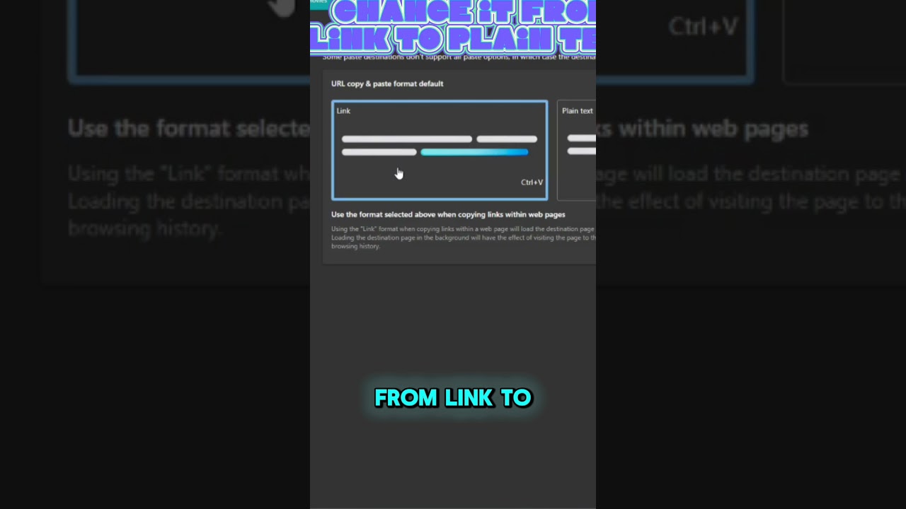 How to copy and paste with Full plain text instead ofLink π #copypaste