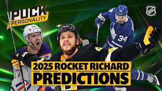 Who's scoring the MOST GOALS in the NHL this season? 🚀 Puck Personality
