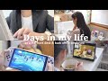 days in my life as a receptionist/back office employee 💻🌷airpods 3 unboxing and evening reset