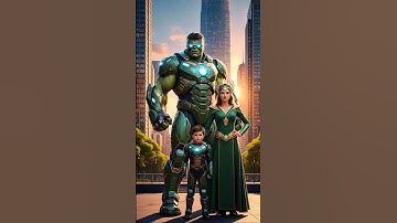 Hulk and Spiderman with their children and wife they dance #marveltoys #spiderman