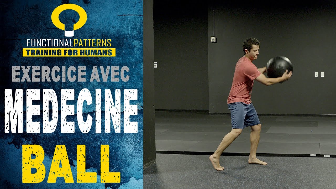Exercice fonctionnel pour les obliques avec la médicine ball YouTube