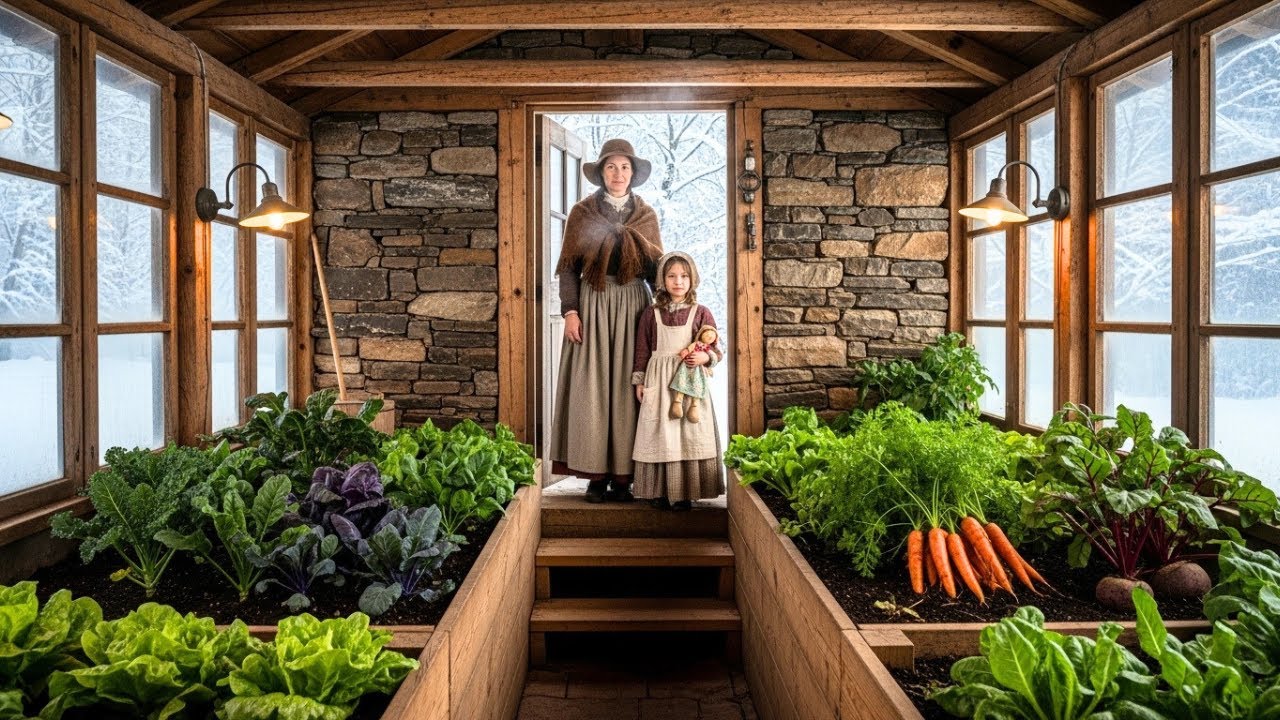 Tout le monde riait de la serre souterraine de cette veuve... Jusqu'au mois de février.