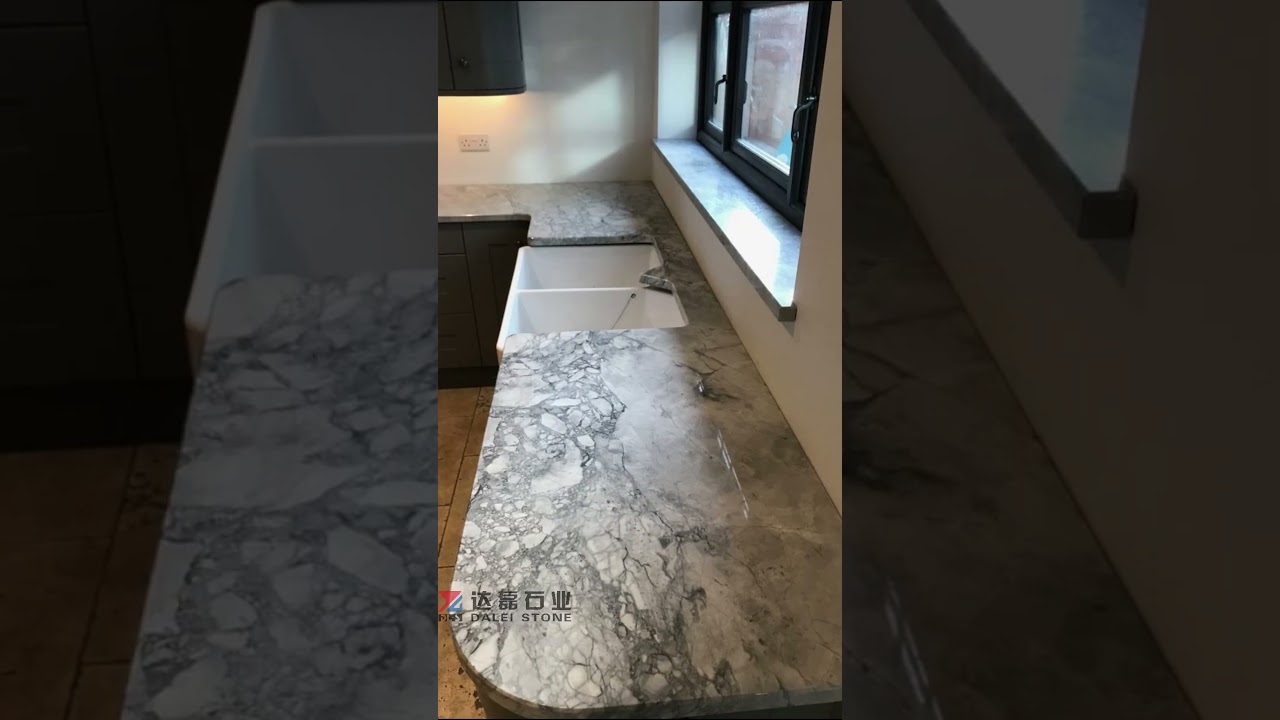 Quartzite White Quartz Slab Countertop Backsplash Kitchen Top Slab