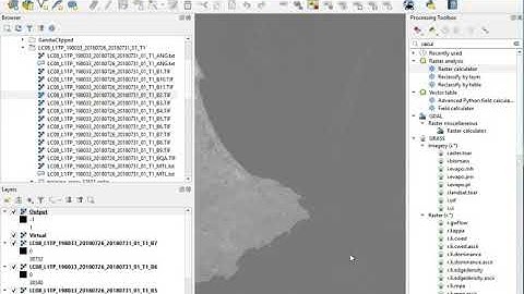 QGIS calculating NDVI using Raster Calculator