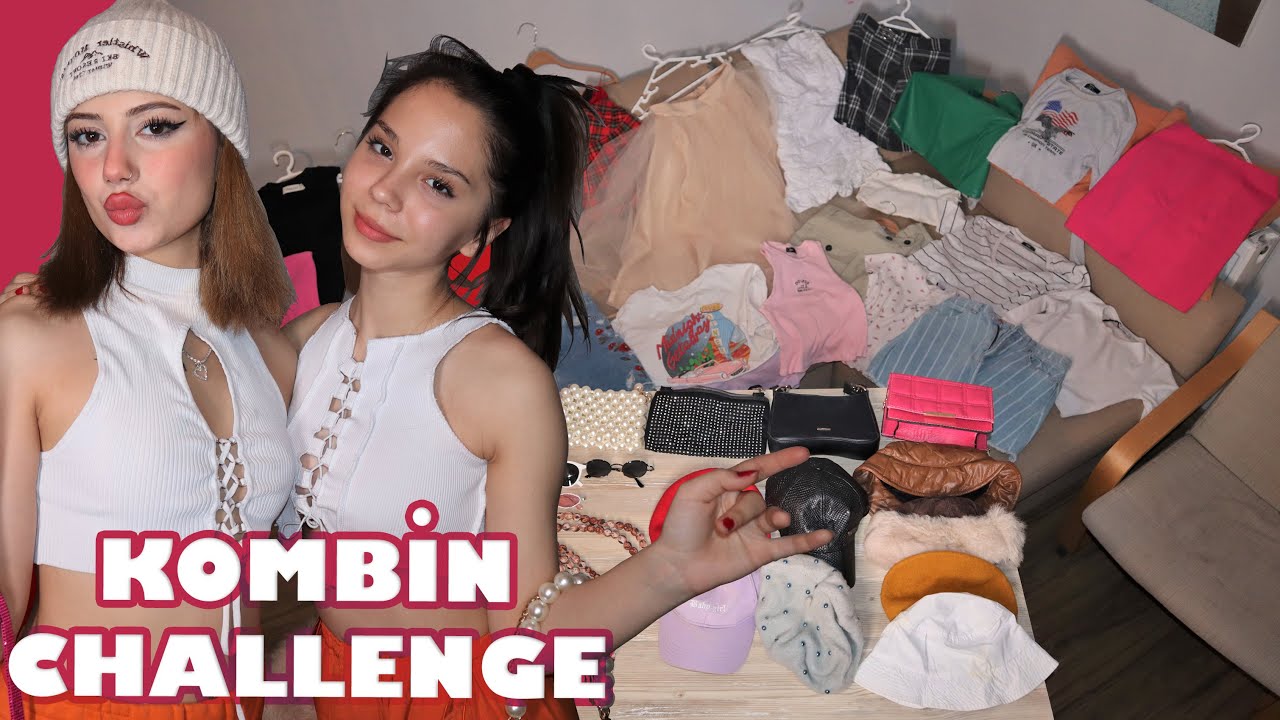 KOMBİN CHALLENGE - Gözler kapalı ilk dokunduğunu giyersin | Işıl Güler & Berfin Mis Babishko Family