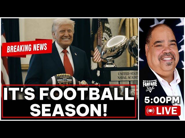 PRESIDENT TRUMP WELCOMES FOOTBALL SEASON! AND MORE BREAKING NEWS!