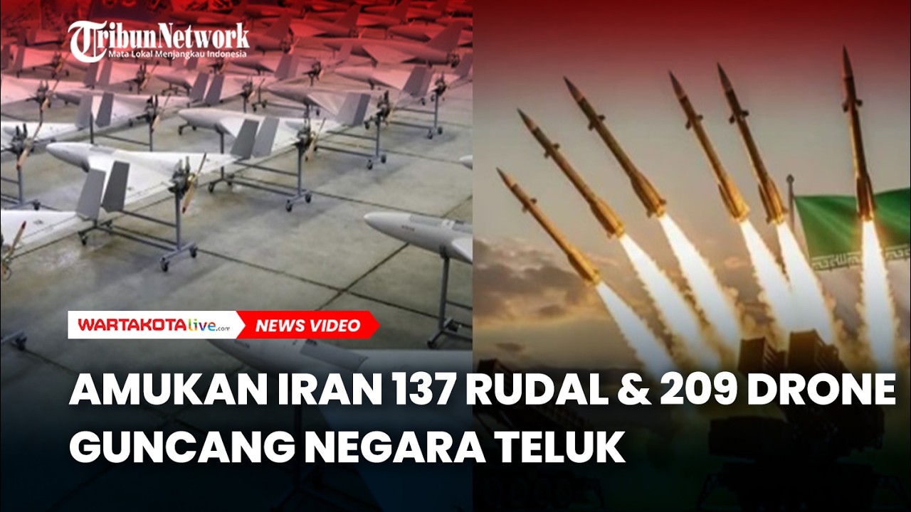 Amukan Iran 137 Rudal dan 209 Drone Guncang Negara Teluk, Oman Tak Lagi Aman