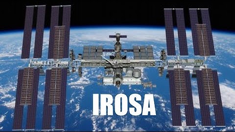 ISS Gets A Solar Panel Upgrade IROSA Number 1 Rollout Complete