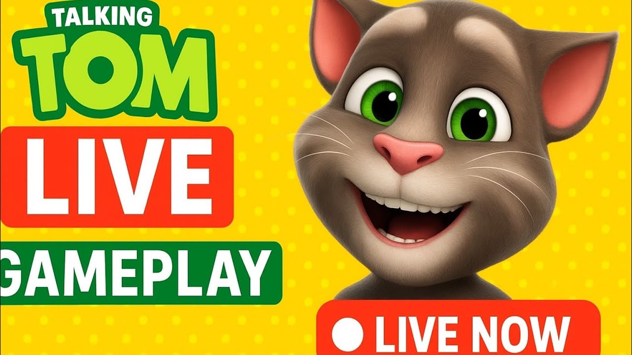 🔴 Funny Talking Tom Live Gameplay,27😹 | My Talking Tom 2 Live Stream | Funny Cat Game Live 2026।