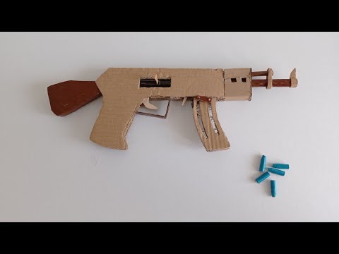 AK 47 Yapımı.Making Weapons from Cardboard.