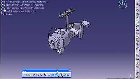 Catia V5 Tutorial 079   View Positions