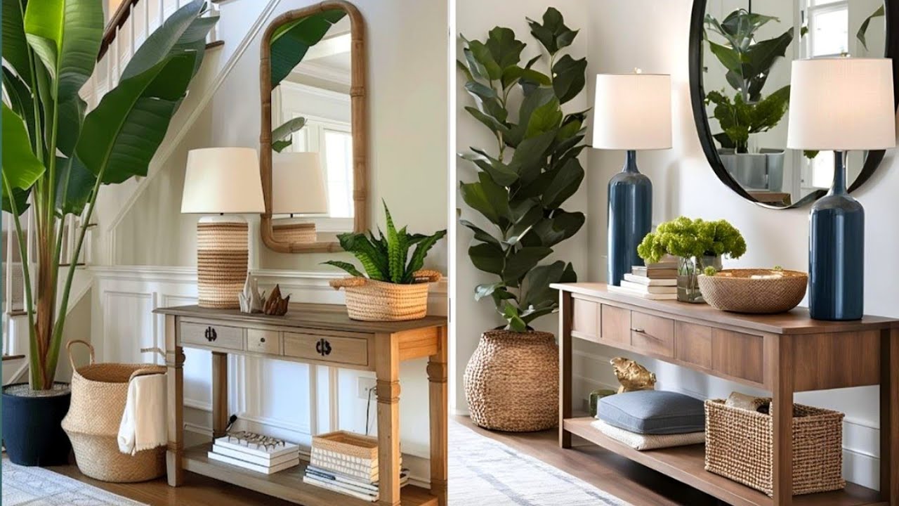 Make A Lasting First Impression With These Entryway Styling Tips - YouTube