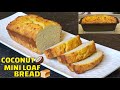 BIA160 COCONUT MINI LOAF BREAD (great taste in a small size)