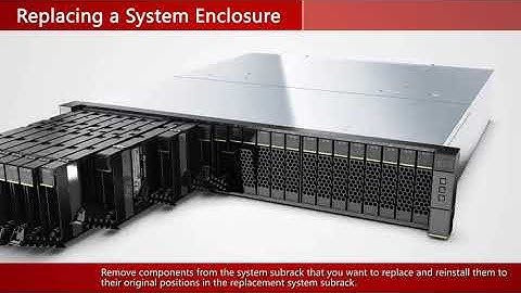 Huawei OceanStor Dorado V3 Disk Enclosure Replacing a System Enclosure