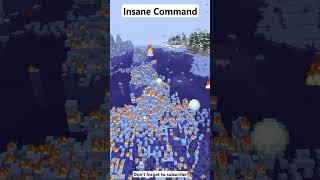 INSANE COMMAND #minecraft #minecraftshorts #minecraftclips #gaming #gamingclips