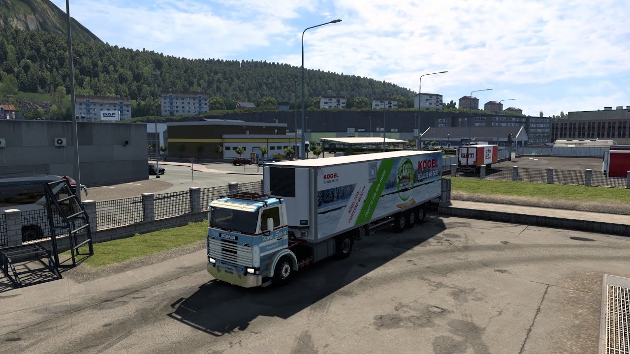 ETS  стрим на Scania 3 Series