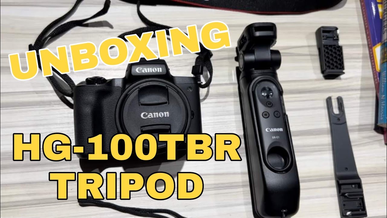 HG100TBR TRIPOD PERFECT COMPANION VLOGGING ACCESSORIES FOR CANON EOS