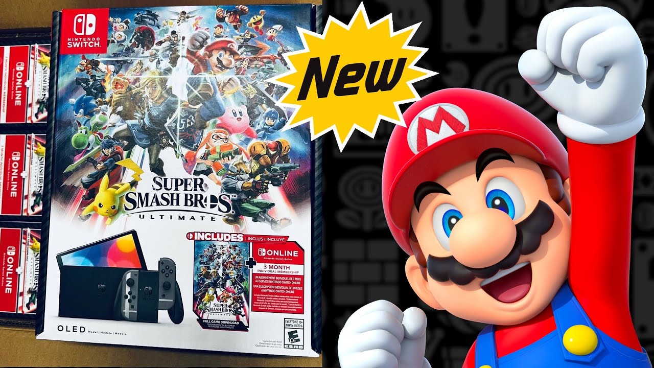 Nintendo Confirms New Smash Bros. Ultimate Switch OLED Bundle For