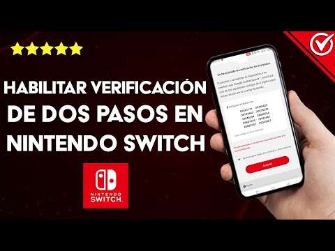 ¿Cómo habilitar la verificación de dos pasos en mi NINTENDO SWITCH OLED?