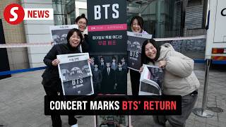 BTS comeback concert in Seoul draws fans from around the world