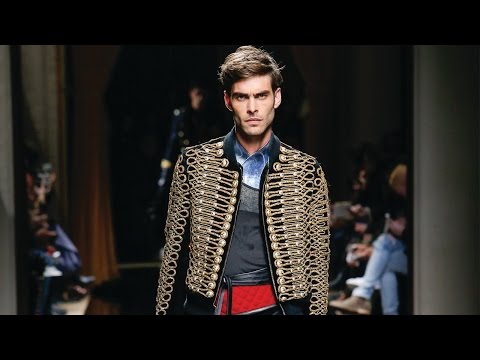 Balmain Fall/Winter 2016 Menswear Show