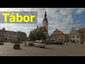 Walking in Tábor, Capital City of Hussite Wars | Czech Republic 4K