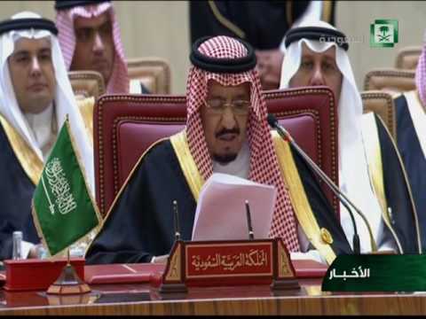 كلمة خادم الحرمين الشريفين امام القمة الخليجية 37 في المنامة