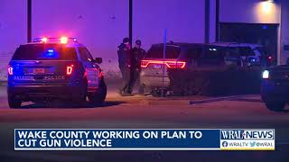 Wake County creating plan to cut gun violence