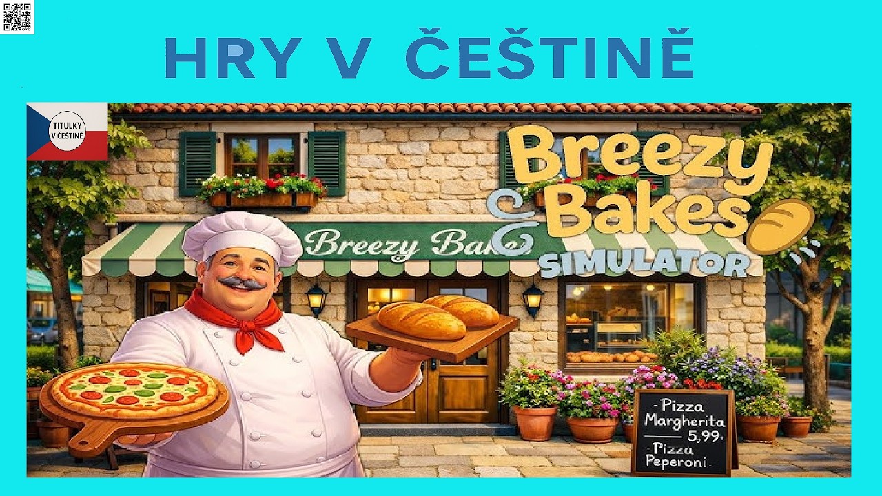 Breezy Bakes Simulator CZ (2K) - Jako sólo se to hrát nedá :D | Ukázka hry s češtinou |  CZ titulky