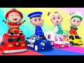 おまわりさんは正義のミカタ - 警察官のうた👮♂️ | パトカー | 乗り物 | 子供の歌と童謡 | こどものうた | Pulka - 子どもの童謡
