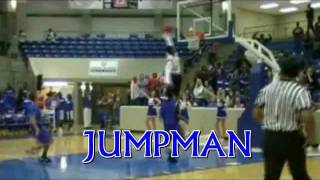 Adrian Moore Puts On A Dunkfest In The Blue And White Game