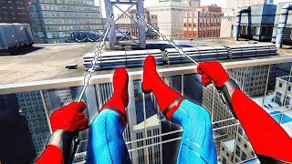 Супергерои Я СТАЛ ЧЕЛОВЕКОМ ПАУКОМ Володя в Человек Паук Вдали от Дома на PS4 Прохождение Spider Man VR ПС4