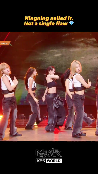 aespa エスパ 에스파 - Dirty Work #StanMoment #KpopShorts #MusicBank #Shorts | KBS WORLD TV