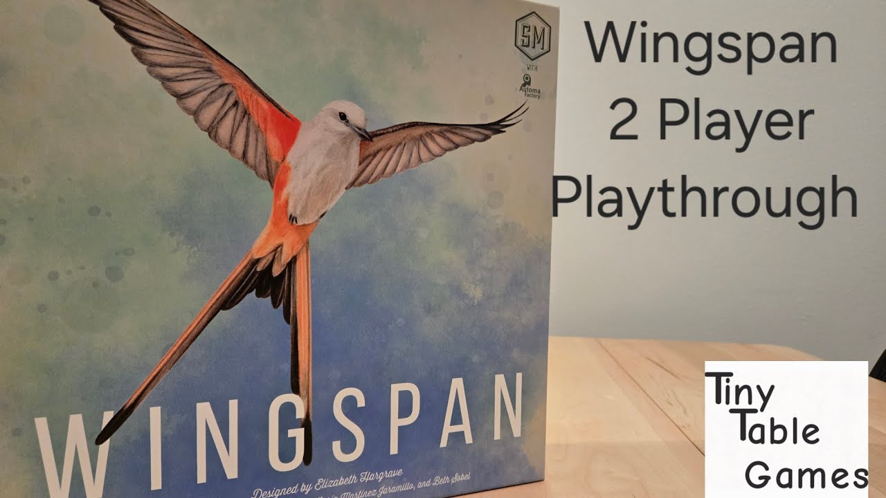 Wingspan: A 2 player playthrough - YouTube