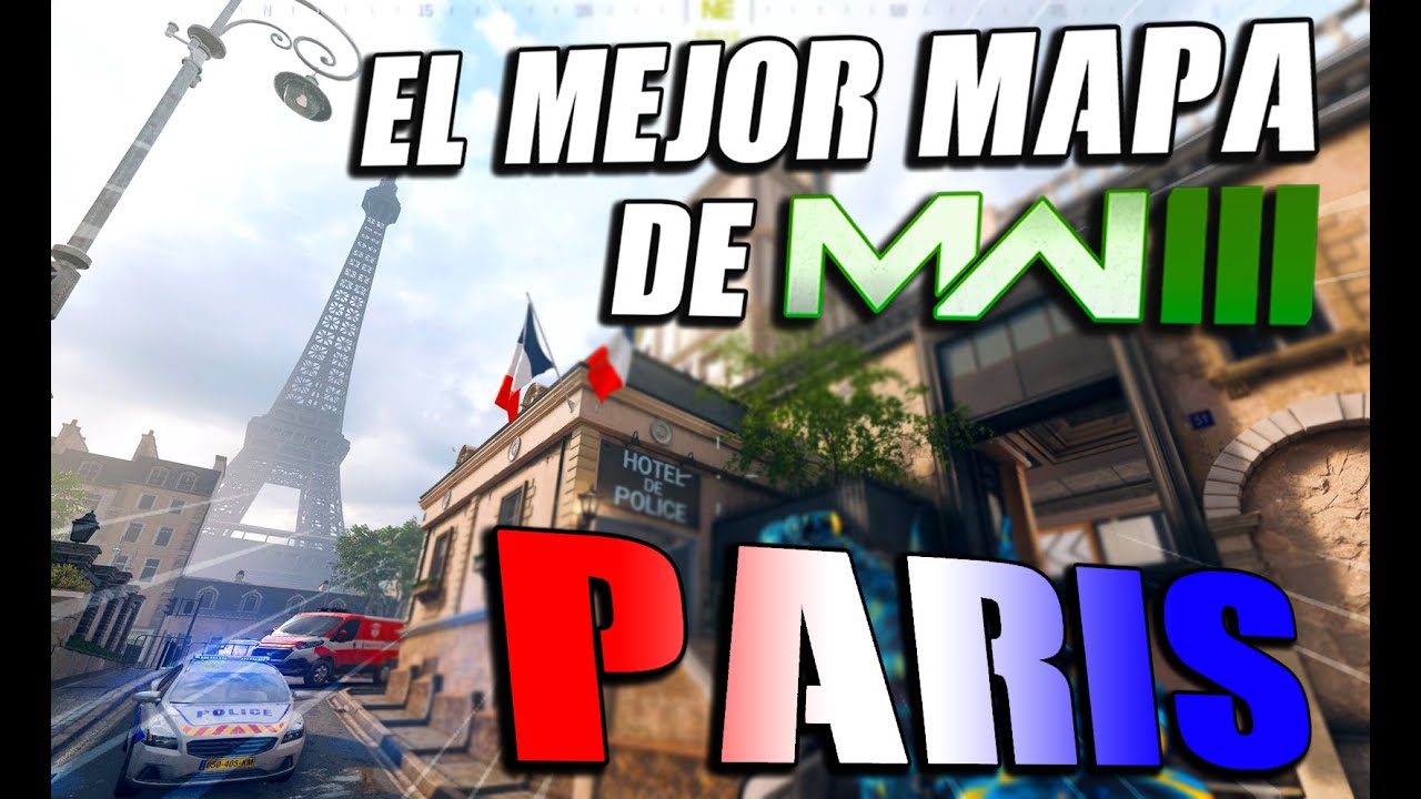 *PARIS* ES EL MEJOR MAPA DE TODO MODERN WARFARE 3 LO TIENE TODO - YouTube