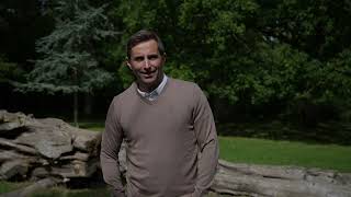 Calvin Klein Mens V-Neck Golf Sweater - Only At Golfbase.co.uk