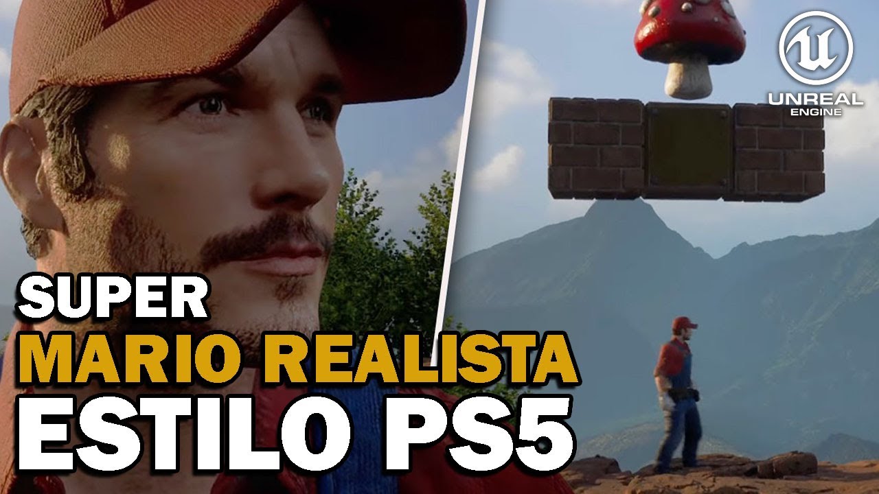 BASEADO NO Super Mario Bros - O Filme VERSÃO REALISTA DO JOGO COM CHRIS  PRATT 