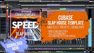 Video thumbnail of "Slap House Cubase Template   Speed by Saftik Production"