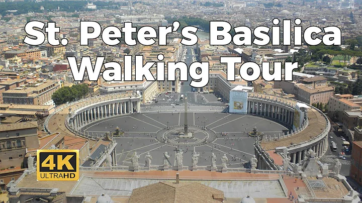 St. Peter's Basilica Tour - 4K - with Captions (20...