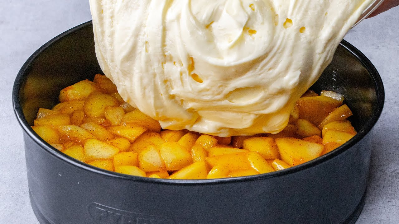 Karamelize elmalı cheesecake - Ağzınızda anında eriyen bir lezzet