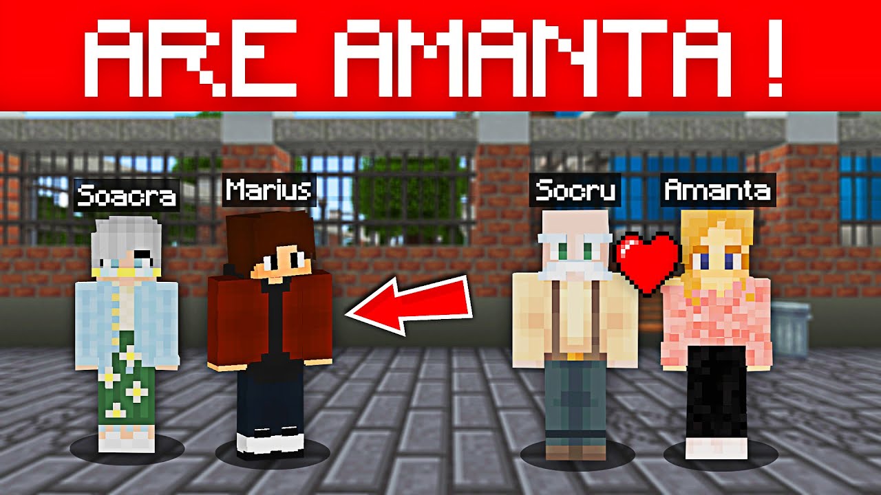 Socrul meu a înșelat-o pe soacra mea.. are amantă ! (Minecraft)